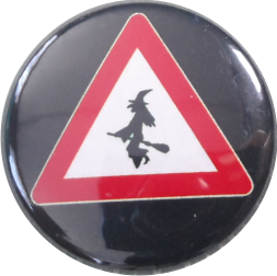 Achtung Hexe Button